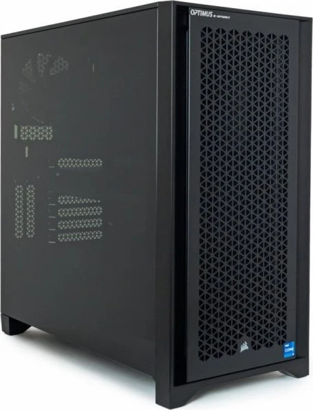 Stacionarus kompiuteris Optimus e-sport kompiuteris gb550t-cr5 ryzen 7 5800x/16gb/1tb/rx 7600 gaming oc 8g/w