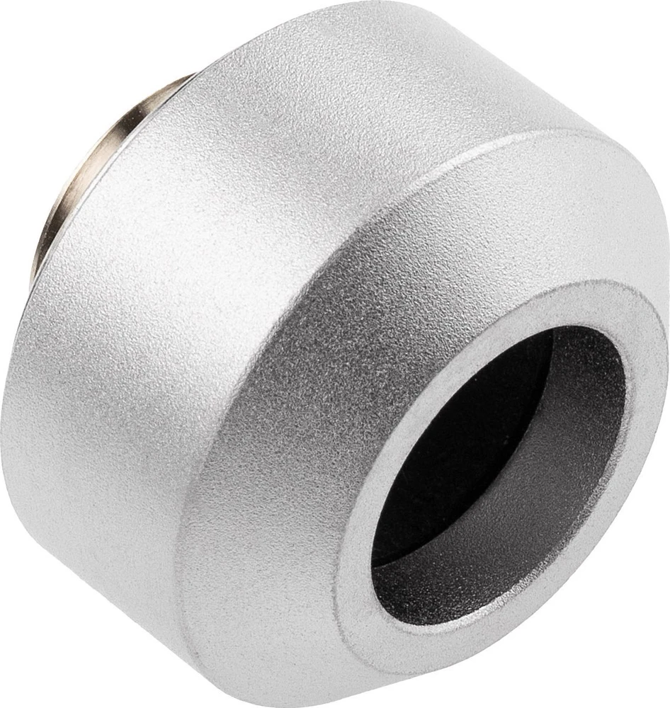Optimus Hardtube jungtis, 12 mm – sidabrinė