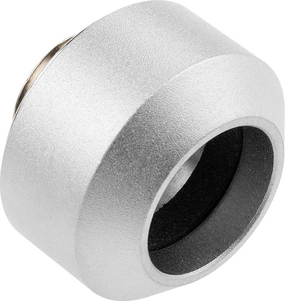 Optimus Hardtube Fitting, 14 mm – sidabrinis
