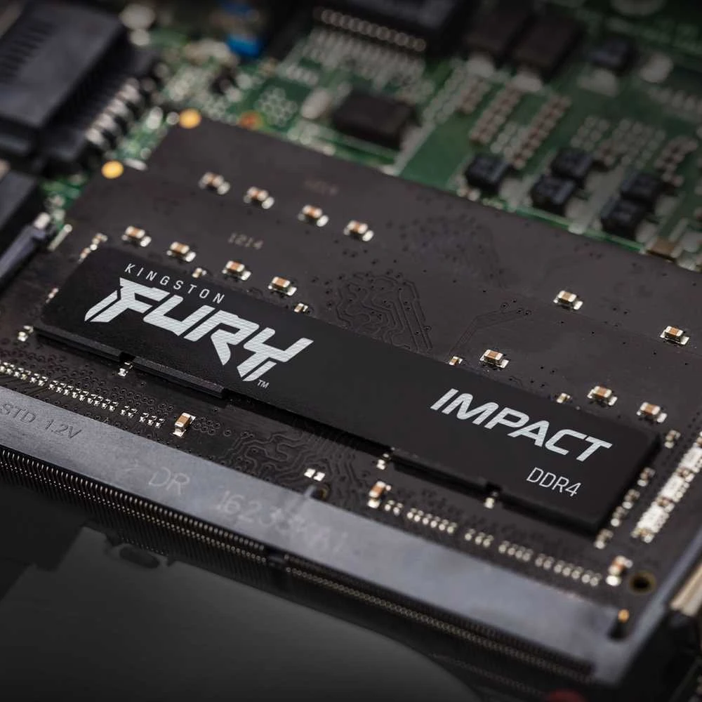 Operatyvioji atmintis (RAM) Kingston Fury Impact, 32GB (16GB 2G x 64-Bit x 2 vnt.) | KF432S20IBK2/32
