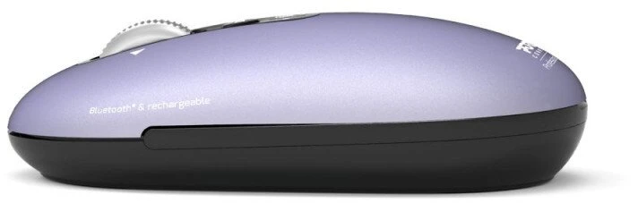 PORT CONNECT Pure MAC, Belaidė įkraunama pelė, Bluetooth, FreeWheel, 3200 DPI, Iris