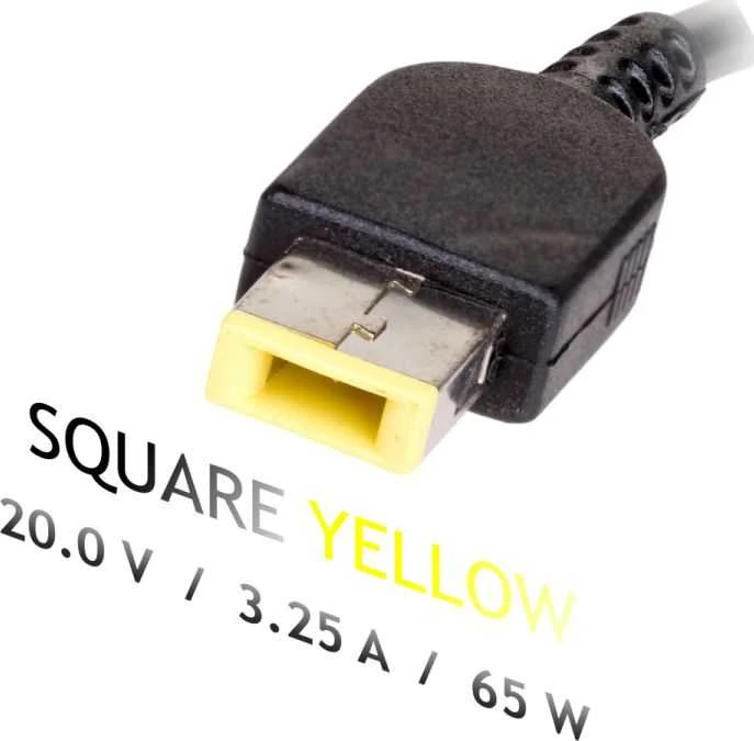 Automobilinis nešiojamojo kompiuterio pakrovėjas Akyga AK-ND-41 (20V / 3.25A 65W) Slim Tip LENOVO 1.2m