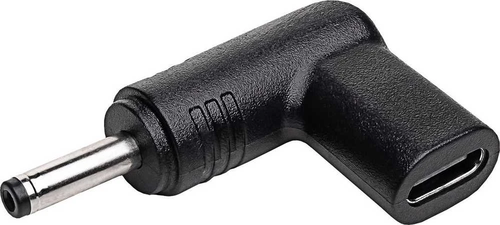 L formos USB-C į DC 3.5/1.35 mm adapteris