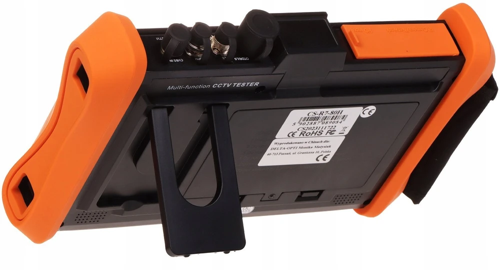 TST OPTINIS REFLEKTOMETRAS (OTDR) SU CCTV TESTERIU CS-R7-80H
