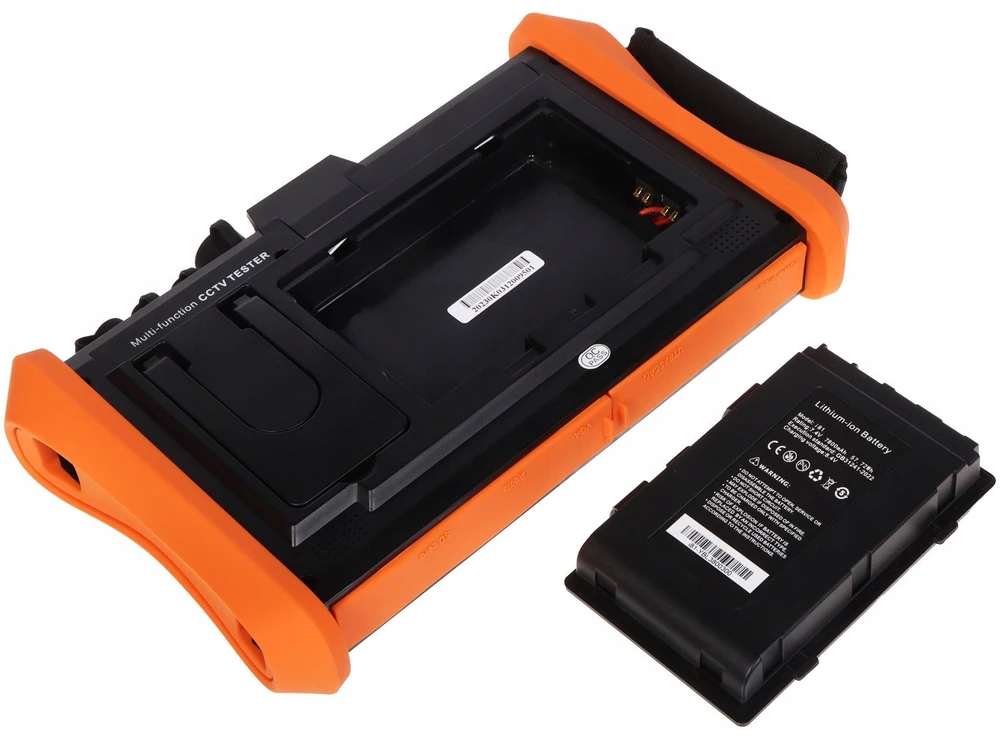 TST OPTINIS REFLEKTOMETRAS (OTDR) SU CCTV TESTERIU CS-R7-80H