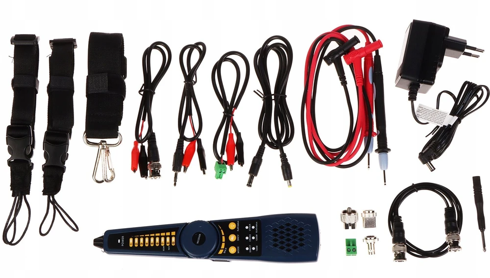 TST OPTINIS REFLEKTOMETRAS (OTDR) SU CCTV TESTERIU CS-R7-80H
