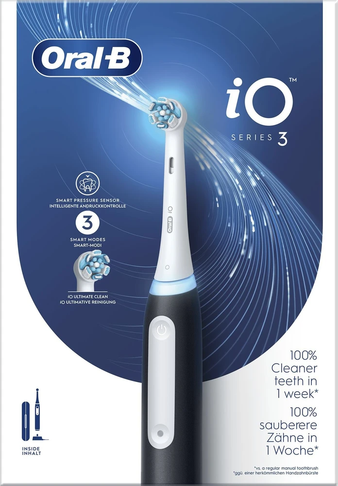 Dantų šepetėlis Oral-B iO 3 Matt Juodas