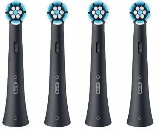 Oral-B iO galvutės, juodas komplektas iš 4 vnt.
