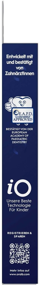 Dantų šepetėlis Oral-B Keičiamos šepetėlio galvutės, skirtos „iO Kids Stitch“ (2 vnt. pakuotėje)