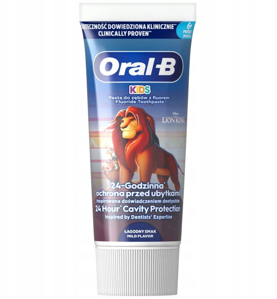 Oral-B ORAL-B Pasta vaikams LION KING 0,5 -