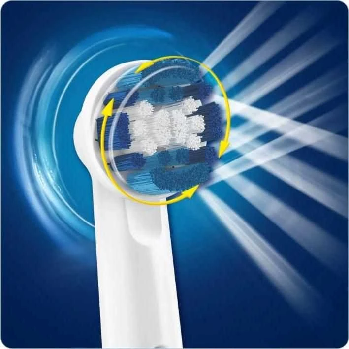 Dantų šepetėlio antgaliai Oral-B Precision clean EB20-4 4 vienetų.