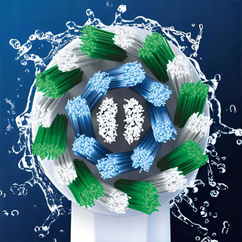 Braun Oral-B EB50-2 Cross Action Pro Dantų Šepetėlio Galvutės, 2 vnt.