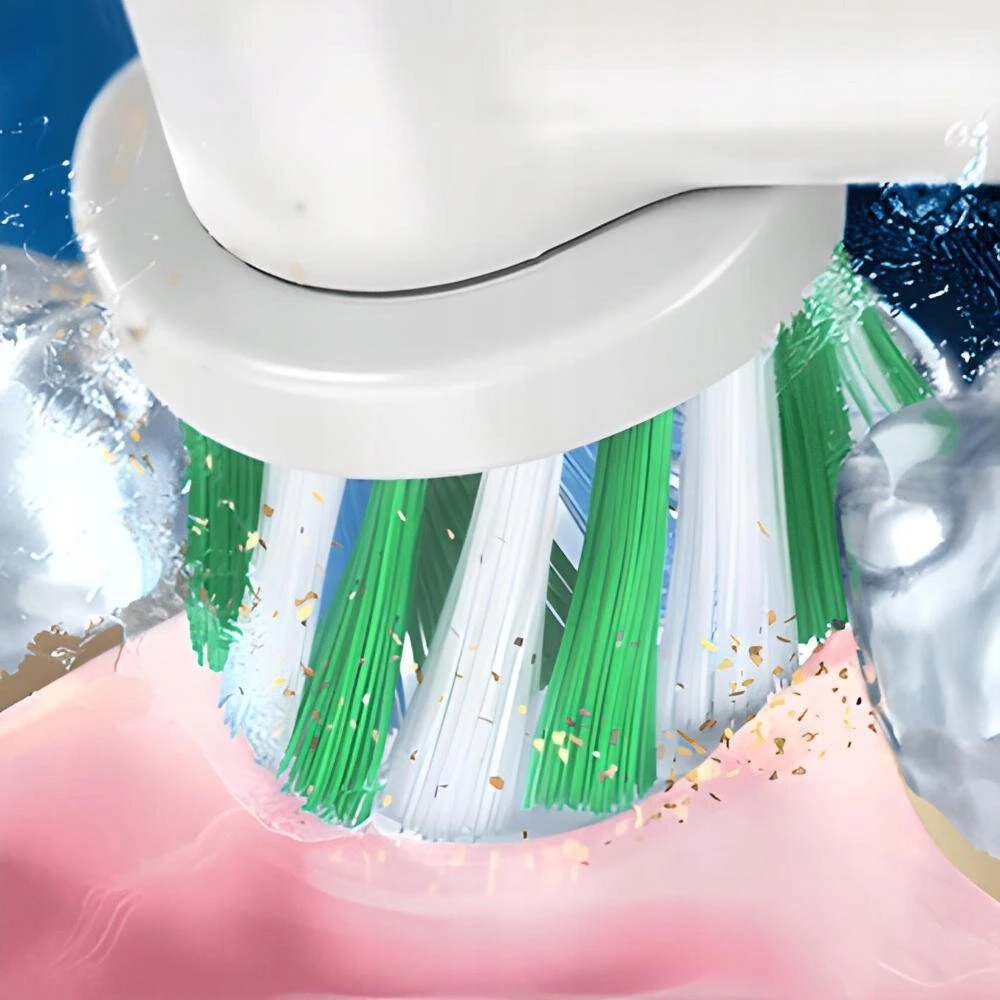 Braun Oral-B EB50-6 Cross Action Pro Dantų Šepetėlio Galvutės, 6 Vnt.