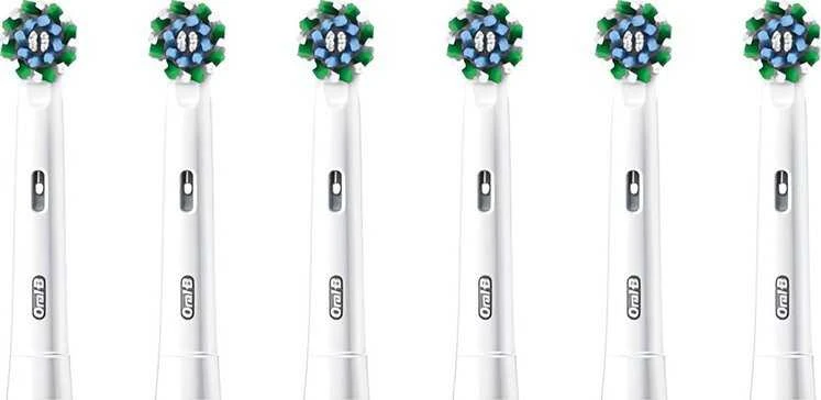 Braun Oral-B EB50-6 Cross Action Pro Dantų Šepetėlio Galvutės, 6 Vnt.