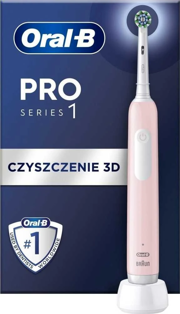 Dantų šepetėlis Šepetėlis Oral-B Pro Series 1 CrossAction Rožinė