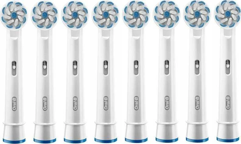EB60-8 Braun Oral-B SENSITIVE Labai labai plonas Elektrinio Dantų Šepetėlio Galvutės