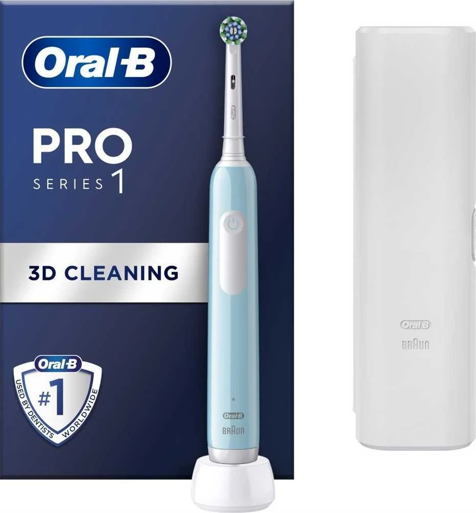 Oral-B Pro Series 1 su įkrovikliu ir dėklu