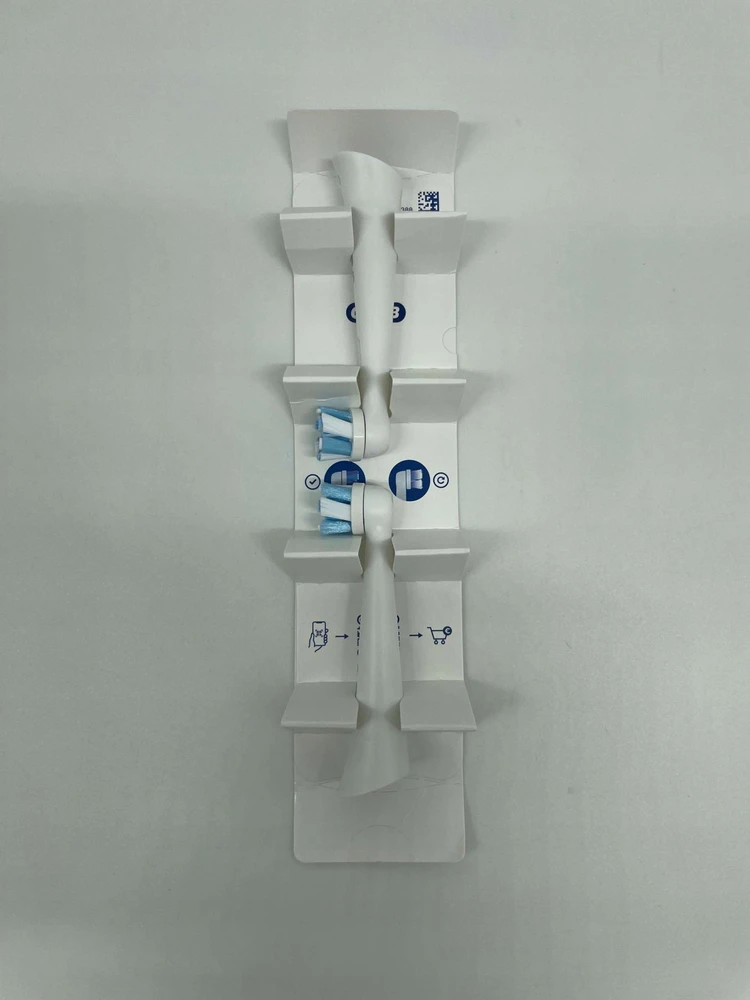 Oral-B iO šepetėlių galvutės, baltos, 2 vnt.