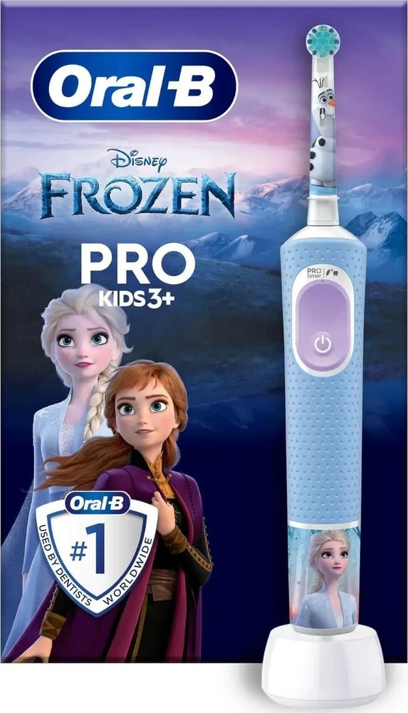 Braun D103.413.2K Vitality PRO Kids Elektrinis Dantų Šepetėlis 3+ Frozen