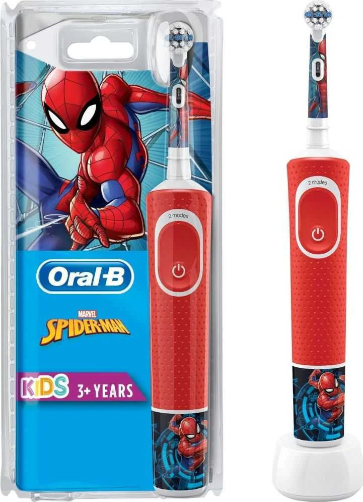 Oral-B Spider-Man vaikiškas elektrinis šepetėlis