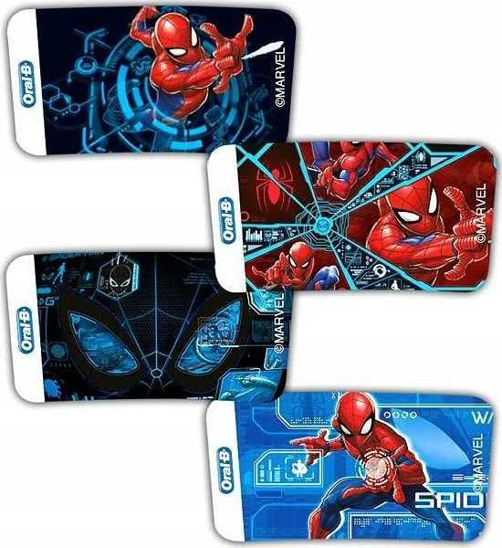Oral-B Braun D103.413.2K Vitality PRO Kids Elektrinis Dantų Šepetėlis 3+ Spiderman