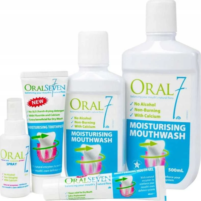 Oral7 ORAL7 PŁUKANKA MOISTURISING 250ml