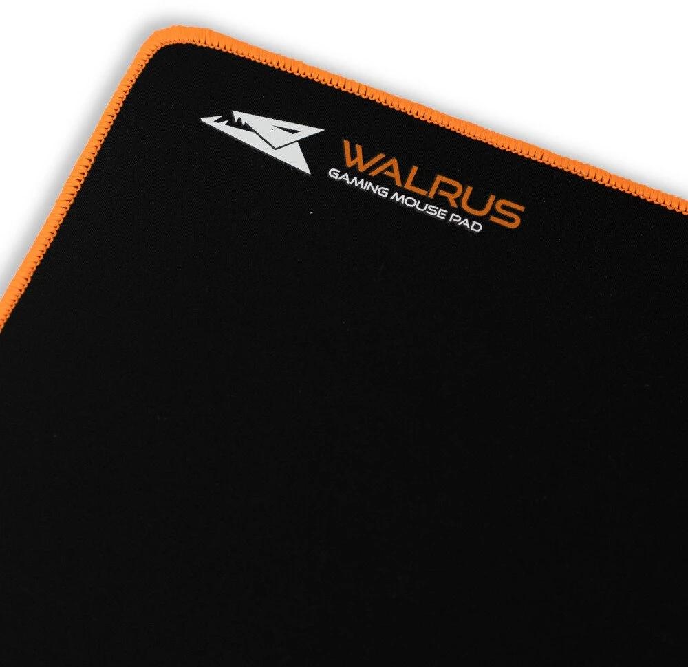 Baracuda pelės kilimėlis žaidimams WALRUS-XL, 800×400 mm, juodos spalvos/oranžinės spalvos (BGMP-011)