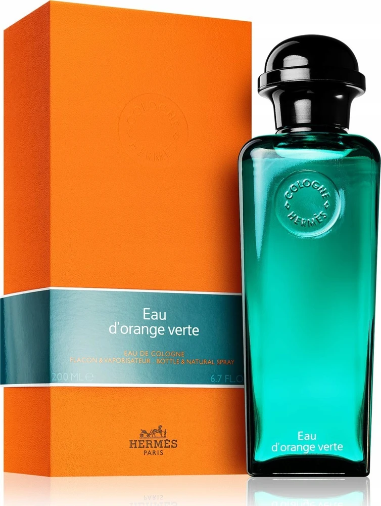 Odekolonas Hermes Eau D'oranžinis Verte Eau De Cologne Purškiklis 200ml