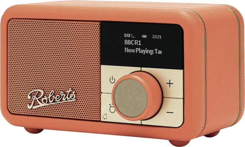 Oranžinis Radio Roberts Radio Revival Petite 2 Oranžinis