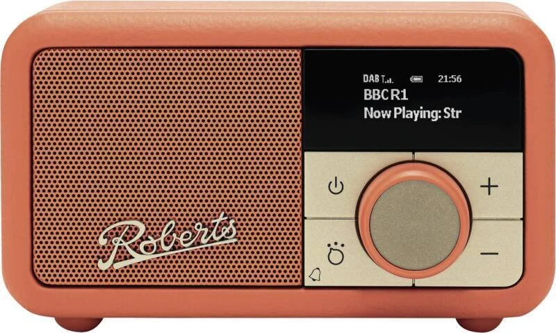 Oranžinis Radio Roberts Radio Revival Petite 2 Oranžinis
