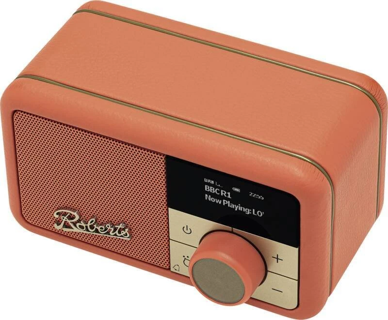 Oranžinis Radio Roberts Radio Revival Petite 2 Oranžinis