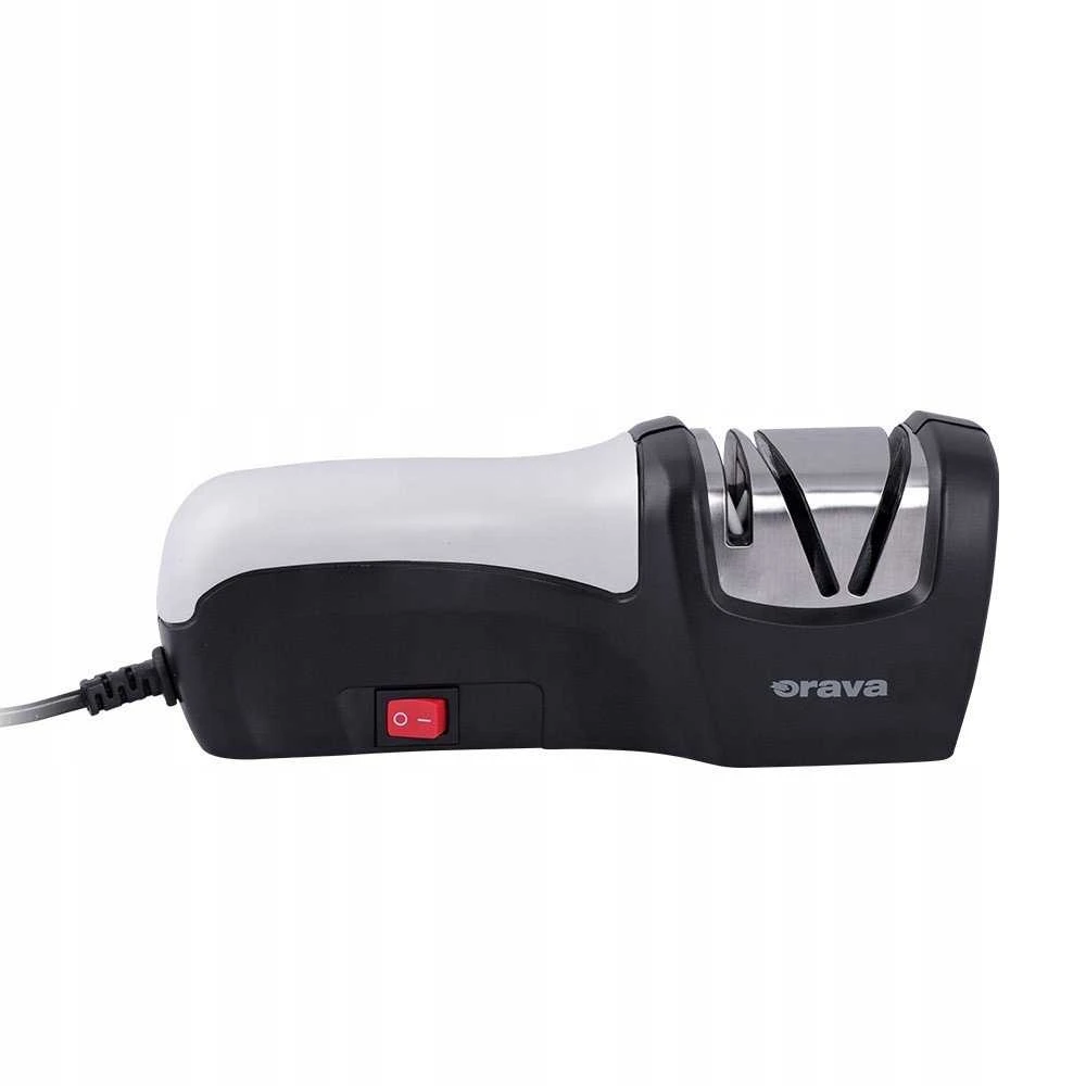 Orava BN-30 peilių galąstuvas, 10 W, 70 dB, dviejų pakopų galandimo sistema, safyro diskai / keraminiai strypai