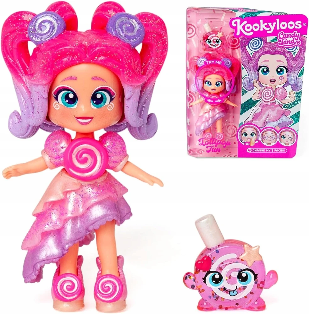 Orbico *****KOOKYLOOS Candyland lėlių rinkinys 4x6 mišiniai 44292