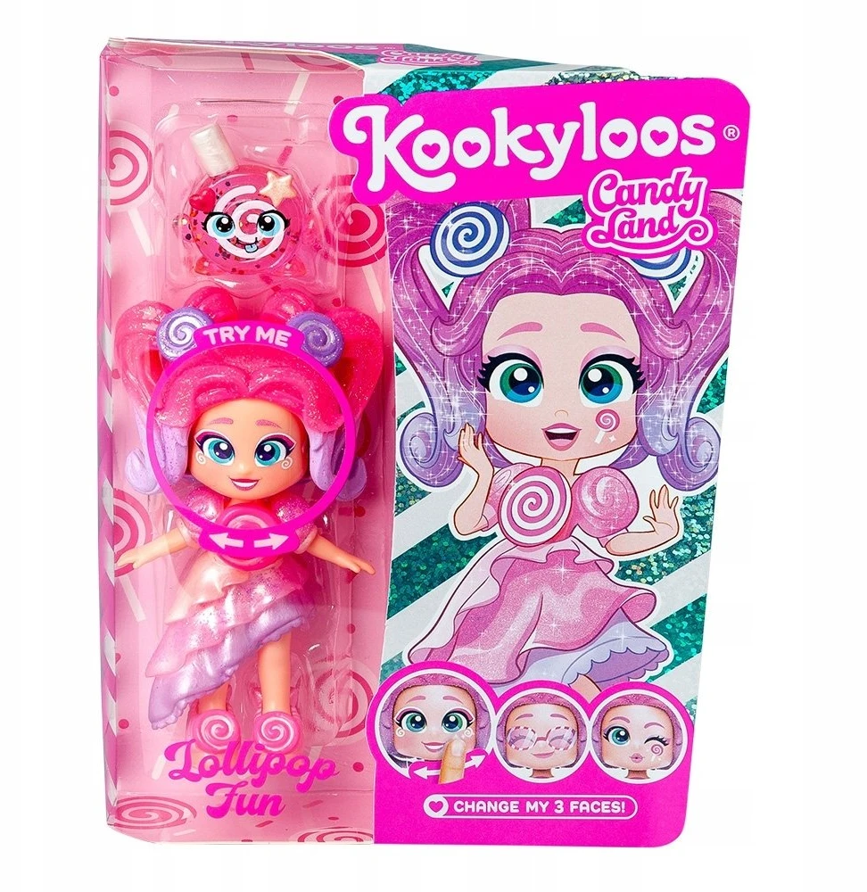 Orbico *****KOOKYLOOS Candyland lėlių rinkinys 4x6 mišiniai 44292