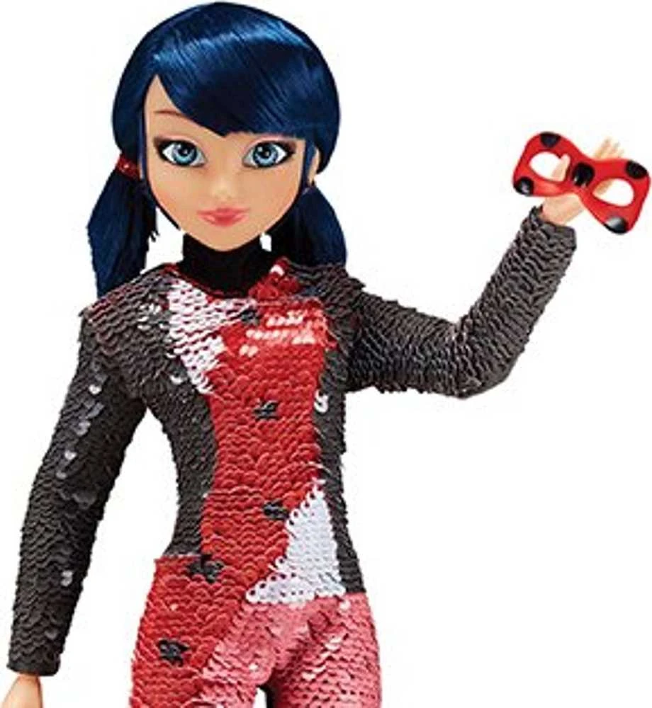 Orbico Miraculous: Ladybug ir Juodas katinas - Marinette / Biedronka Flip su besikeičiančia apranga