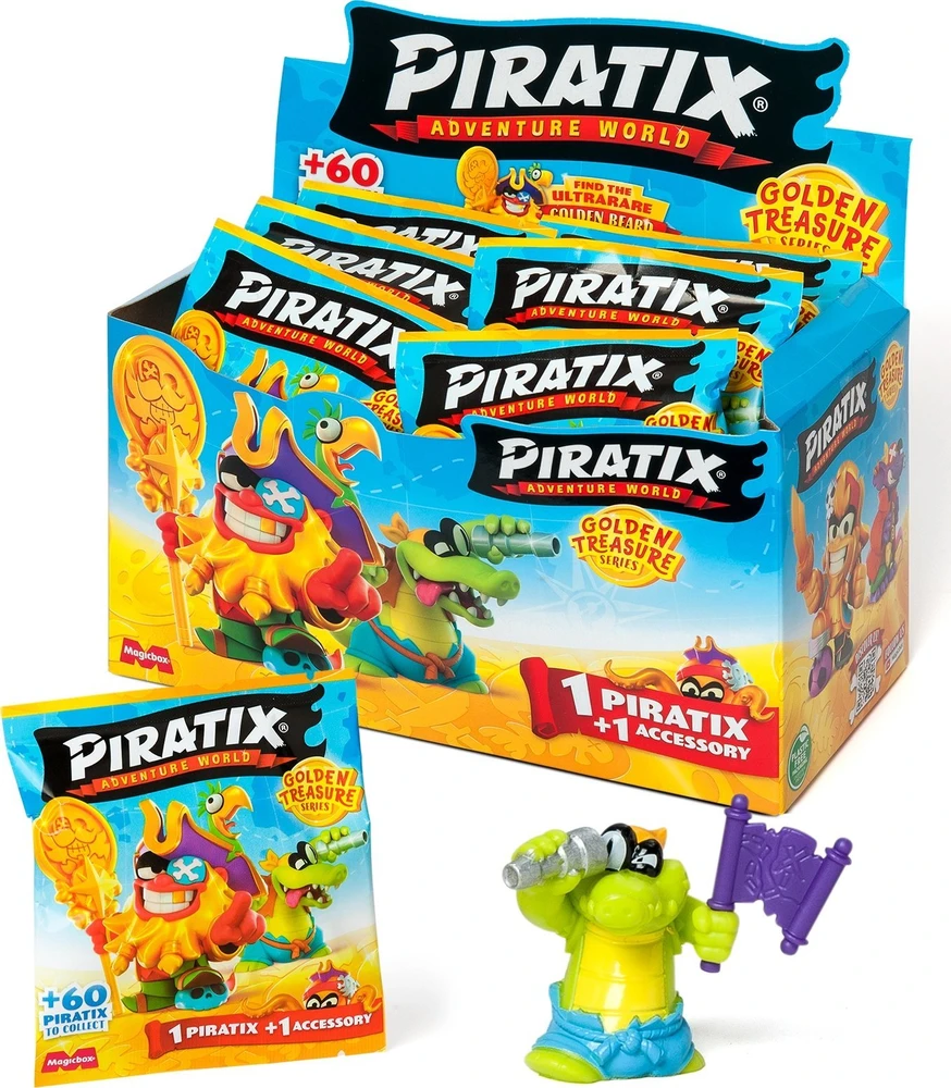 Orbico „Piratix Adventure World“ staigmenų rinkinys figūrėlė + aksesuaras