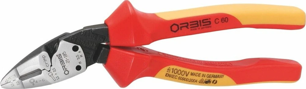 „Unbekannt Orbis Evomaxx 21-185/40RV C60 VDE“ šoniniai pjaustytuvai, 180 mm. Šoniniai pjaustytuvai – būtinas universalus panaudojimas; plona galvutė, skirta naudoti sunkiai prieinamose vietose, kampuoti, kalti, VDE; Plona galvutė, skirta naudoti sunkiai prieinamose vietose.