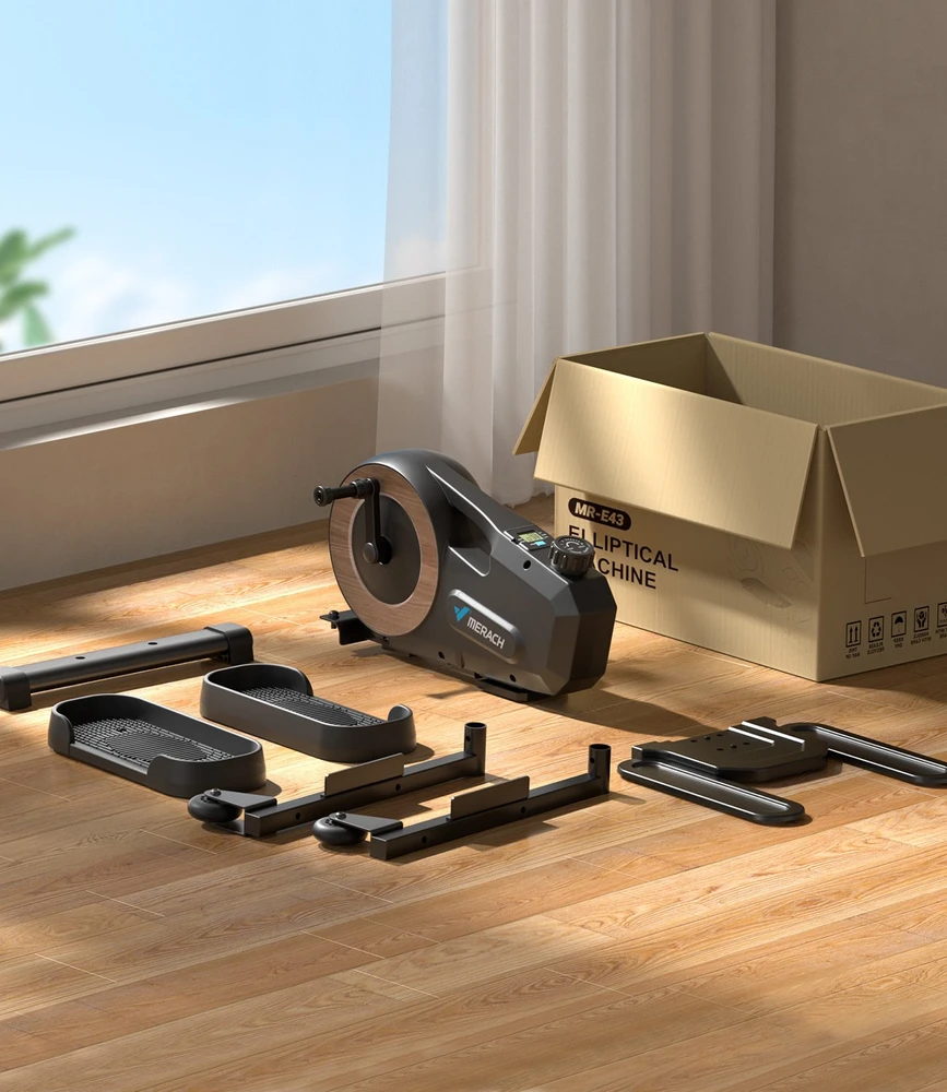 MERACH MR-E43B1 mini elliptical trainer (juodas)