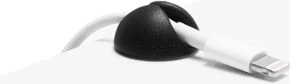 Bluelounge CableDrop tvirtinimo kabelis, juodas