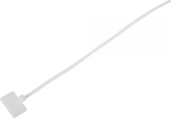 Intos InLine kabelių raištis su žymėjimo etikete 100 vnt, 3 x 200 mm