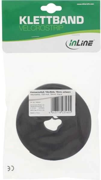 Organizatorius InLine Velcro Juodas 1 vnt (59934S)