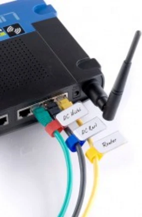 LABEL THE CABLE Mini Velcro Ties 10-piece Set - juodos spalvos