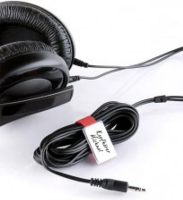 LABEL THE CABLE Mini Velcro Ties 10-piece Set - juodos spalvos