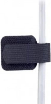 LABEL THE CABLE Wall Velcro Cable Holder 10-piece Set - juodos spalvos