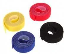 Dvipusė lipni juosta su lipnia juosta „LABEL THE CABLE“ ritinėlis, 4 x 1 m, įvairių spalvų