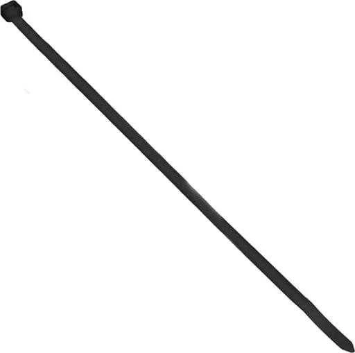 Orno Opaska Kabelių raišteliai, juodi, atsparūs UV spinduliams, plotis 3,6 mm, ilgis 200 mm, 25 vnt.