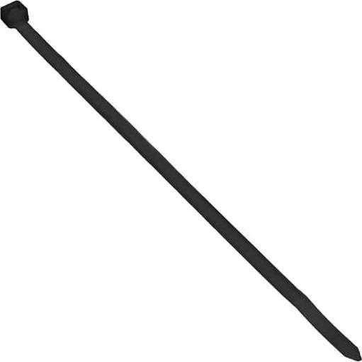 Orno Opaska Kabelių raišteliai, juodi, atsparūs UV spinduliams, plotis 4,8 mm, ilgis 200 mm, 25 vnt.