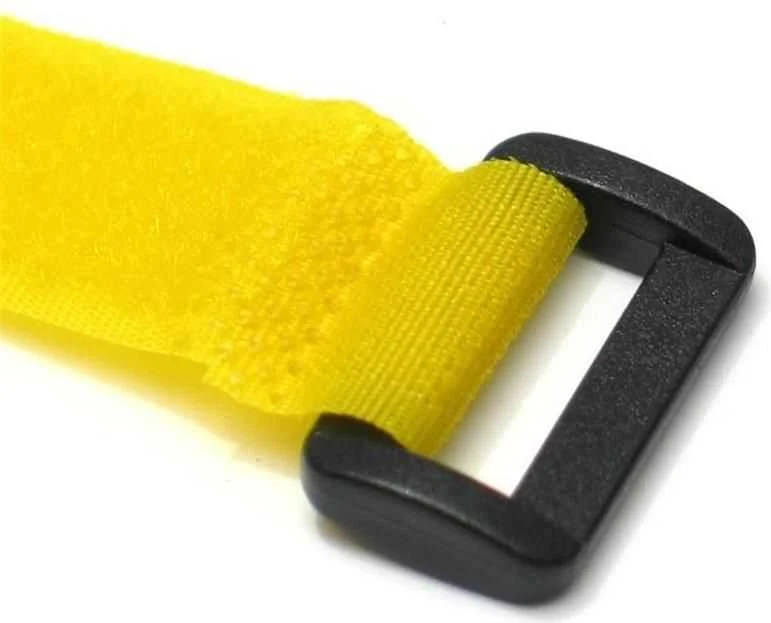 LOGILINK KAB0015 LOGILINK - Kabelio raištis su Velco, geltona