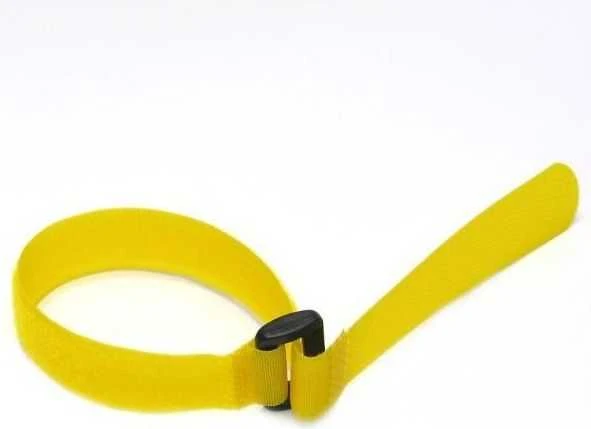 LOGILINK KAB0015 LOGILINK - Kabelio raištis su Velco, geltona
