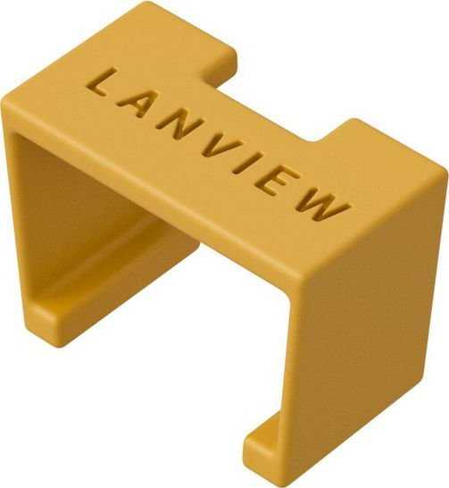 Organizatorius Lanview Lanview LVT-SC-Y kabelio priedas Spalvinis kodavimo spaustukas
